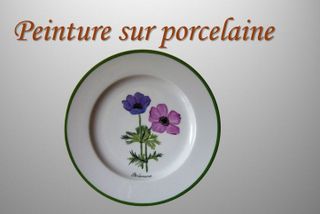 Peinture sur porcelaine