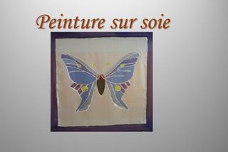 Peinture sur soie